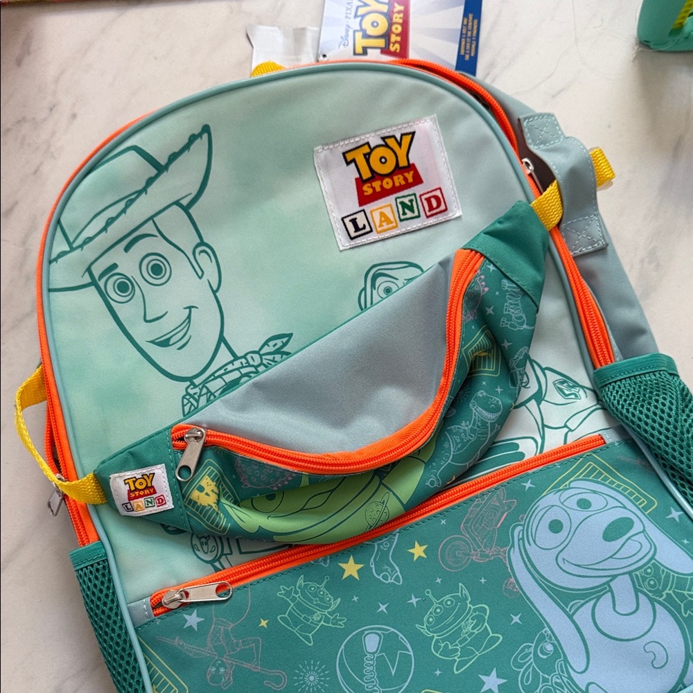 Disney Toy Story Backpack - Green and Yellow